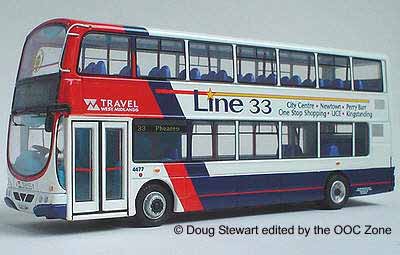 Travel West Midlands Volvo B7TL Wright.